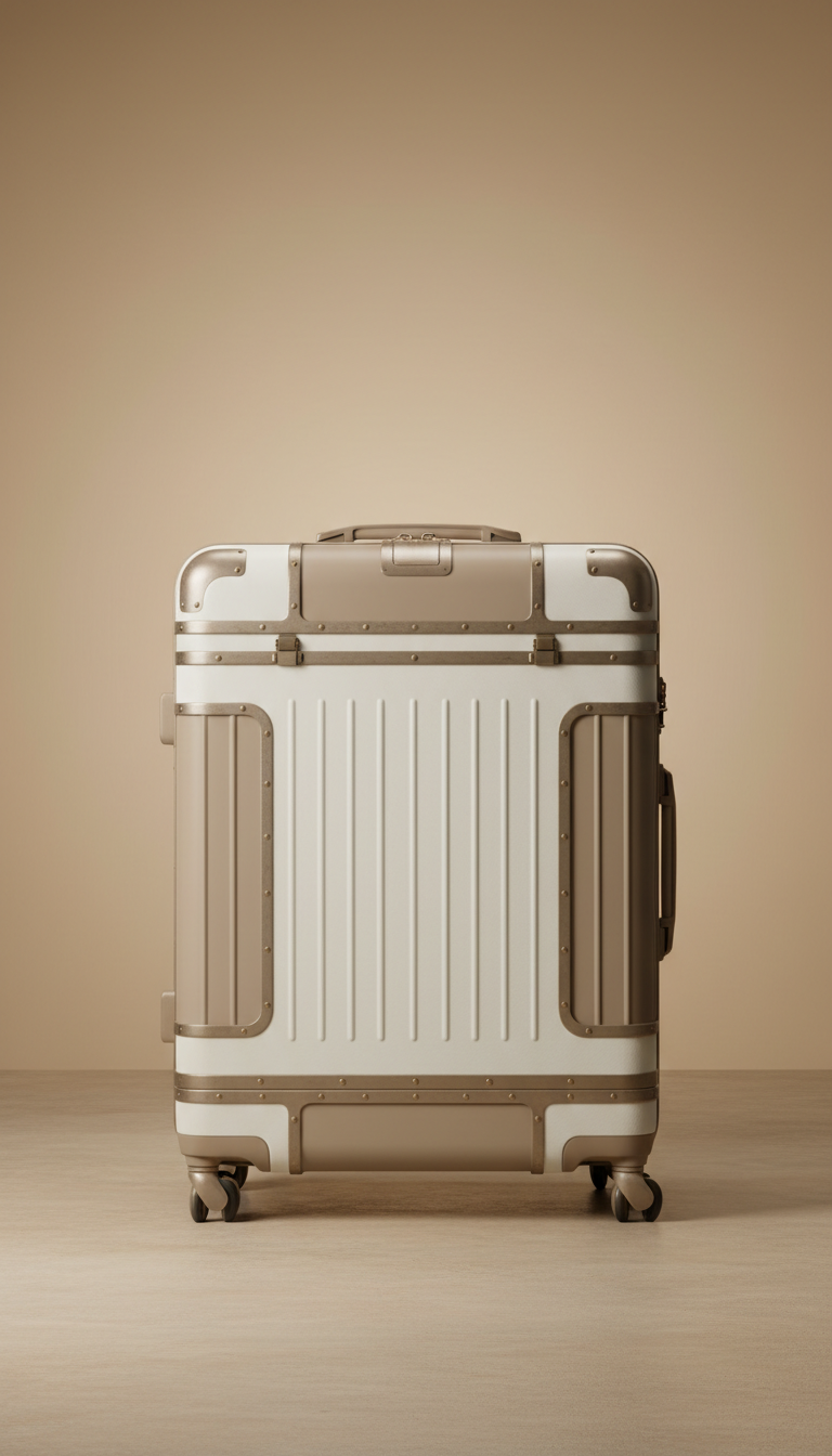 Hard Shell Suitcase with Aluminum Frame