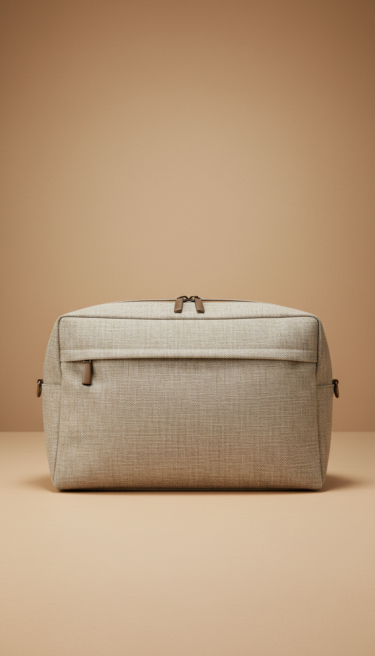 Travel Garment Bag with Aluminum Accents