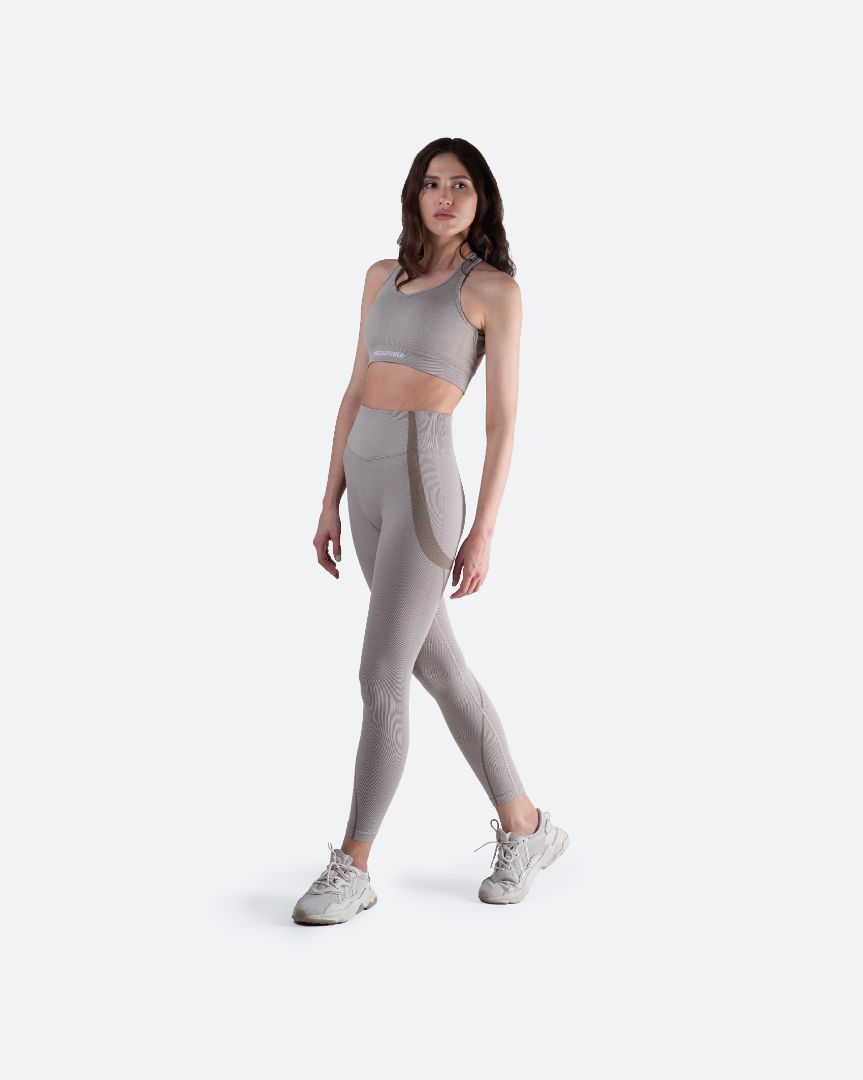 Mocha Seamless Vega Leggings