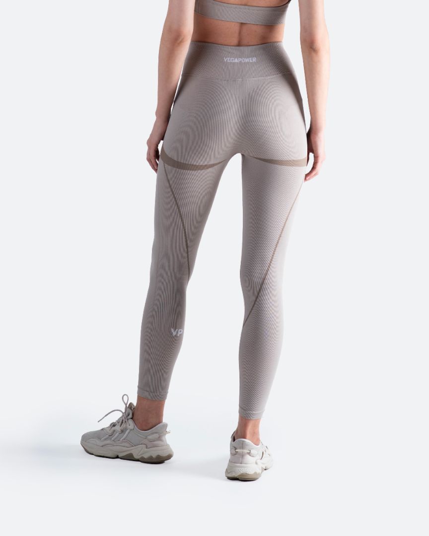 Mocha Seamless Vega Leggings