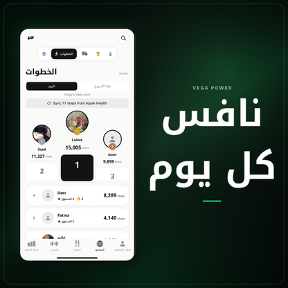 اشتراك تطبيق ڤيقا باور