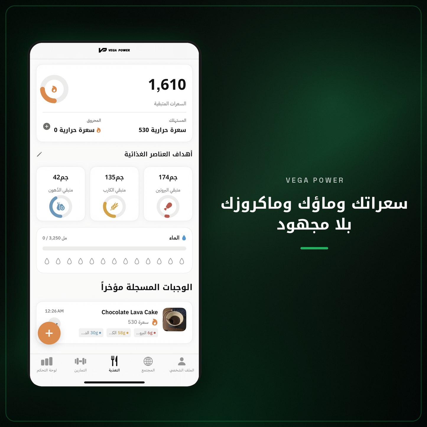 اشتراك تطبيق ڤيقا باور