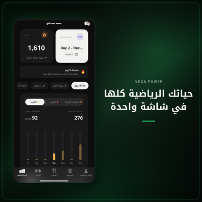 اشتراك تطبيق ڤيقا باور
